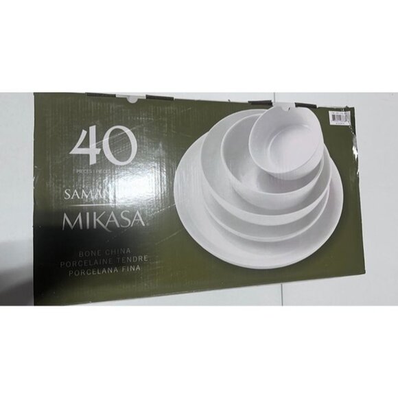 Mikasa Samantha 40-piece Bone China Dinnerware Set - Picture 2 of 5